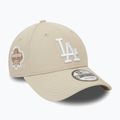 Czapka z daszkiem męska New Era Side Patch 9Forty Los Angeles Dodgers light beige