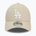 Czapka z daszkiem męska New Era Side Patch 9Forty Los Angeles Dodgers light beige 2