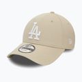 Czapka z daszkiem męska New Era Side Patch 9Forty Los Angeles Dodgers light beige 3