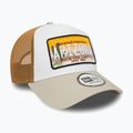 Czapka z daszkiem męska New Era Patch Trucker light beige 3