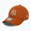 Czapka z daszkiem męska New Era League Essential 9Forty New York Yankees med brown 2