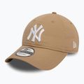 Czapka z daszkiem New Era League Essential 9Twenty New York Yankees light beige 3