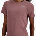 Koszulka damska New Balance Seamless licorice heather 5