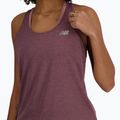 Koszulka damska New Balance Athletics Tank licorice heather 6