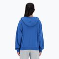 Bluza damska New Balance French Terry Stacked Logo Hoodie blueagat 3