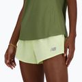 Spodenki damskie New Balance RC Seamless 3" lime light 5