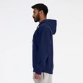 Bluza męska New Balance Stacked Logo French Terry Hoodie navy 3