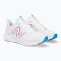 Buty do biegania damskie New Balance 411's V3 white W411RW3 4