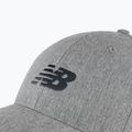 Czapka z daszkiem New Balance 6 Panel Structured Snapback grey 3