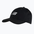 Czapka z daszkiem New Balance 6 Panel Structured Snapback black