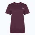 Koszulka damska New Balance Essentials Jersey plum brown