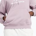 Bluza damska New Balance French Terry Stacked Logo Hoodie icewine 5