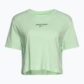 Koszulka treningowa damska Nike Pro Dri-Fit Cropped vapour green