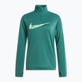 Bluza do biegania damska Nike Swoosh Dri-FIT 1/4-Zip Mid bicoastal/vapor green