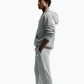 Spodnie męskie Nike Club French Terry Joggers dark grey heather/light smoke grey/white 4