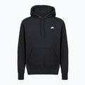 Bluza męska Nike Club French Terry Pullover Hoodie black/black/white 8