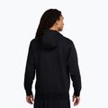 Bluza męska Nike Club French Terry Pullover Hoodie black/black/white 3