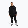Bluza męska Nike Club FZ Hoodie black/black/white 2