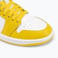 Buty damskie Nike Air Jordan 1 Mid white/black/vivid sulfur 7