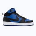 Buty dziecięce Nike Court Borough Mid 2 game royal/white/black 2