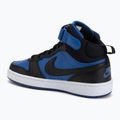 Buty dziecięce Nike Court Borough Mid 2 game royal/white/black 3