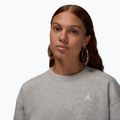 Bluza damska  Jordan Brooklyn Fleece dark grey heather/white 4