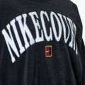 Bluza tenisowa damska Nike Court Heritage OOS black/black/flat pewter/white 3