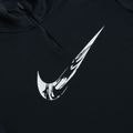 Bluza do biegania damska Nike Swoosh Dri-Fit HZ black / white 3