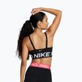 Biustonosz treningowy Nike Pro Indy Plunge black/white/white 3