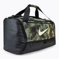 Torba treningowa Nike Brasilia 9.5 60 l oil green/black/coconut milk 2