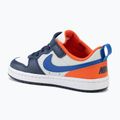 Buty dziecięce Nike Court Borough Low Recraft white/navy/orange 3