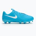 Buty piłkarskie dziecięce Nike Phantom GX II Academy FG/MG Junior blue fury/white 2