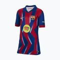 Koszulka piłkarska dziecięca Nike FC Barcelona 2025/26 Stadium Fourth gym blue/gym blue/salsa red/opti yellow 6