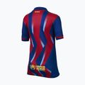 Koszulka piłkarska dziecięca Nike FC Barcelona 2025/26 Stadium Fourth gym blue/gym blue/salsa red/opti yellow 7