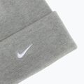 Czapka zimowa Nike Peak Swoosh Beanie dark grey heather/white 3