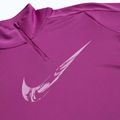 Bluza do biegania damska Nike Swoosh Dri-Fit HZ hot fuchsia / light wild mango 3