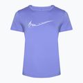 Koszulka do biegania damska Nike One Dri-Fit royal pulse / football grey