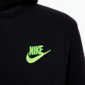 Bluza dziecięca Nike Sportswear Club Fleece black/yellow 3
