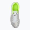 Buty piłkarskie dziecięce Nike Tiempo Legend 10 Academy IC metallic silver/black/volt 5