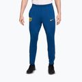 Spodnie piłkarskie męskie Nike FC Barcelona Strike SE gym blue/opti yellow
