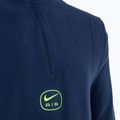 Bluza męska Nike Swoosh Air Polar Fleece Half Zip Top midnight navy/ volt 3