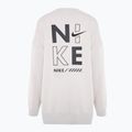 Bluza damska Nike Sportswear Oversized Crew-Neck light iron ore 2