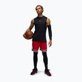 Spodenki koszykarskie męskie  Jordan Mesh Diamond 4" gym red/white/black 2