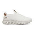 Buty męskie SKECHERS Bobs Sport Geo City Dapper white 2
