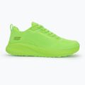Buty damskie SKECHERS Bobs Squad Chaos Cool Rythms lime 2
