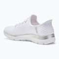 Buty damskie SKECHERS Summits Diamond Dream white/silver 3