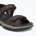 Sandały męskie SKECHERS Tresmen Ryer chocolate 7