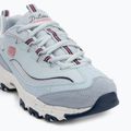 Buty damskie SKECHERS D'Lites Bold Views light blue/multi 7