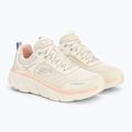 Buty damskie SKECHERS D'Lux Walker 2.0 Daisy Doll beige/mesh/pink/blue 4