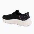 Buty damskie SKECHERS Go Walk Flex Sunset Rose black 3